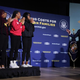 President Joe Biden waves to students as he arrives to speak about student loan debt relief at Delaware State University, Friday, Oct. 21, 2022, in Dover, Del.